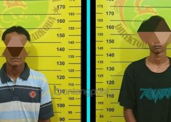 2 Pria di Gunung Telihan Ketangkap Basah Bungkus Sabu-Sabu