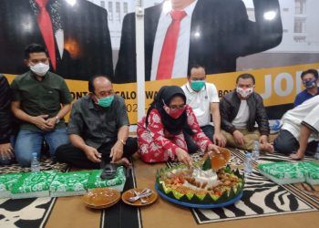 Sekretariat Bersama Koalisi Lintas Partai Pengusung Neni-Joni Diresmikan