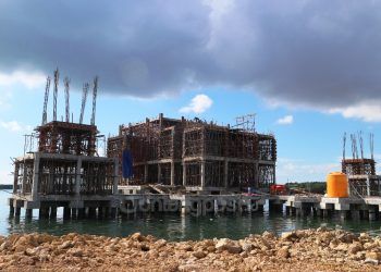 Pengerjaan Masjid Terapung Baru 20 Persen, Dinas PUPRK Sebut Lambat