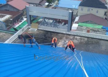 Perbaikan Pasar Tamrin Sudah 50 Persen Rampung