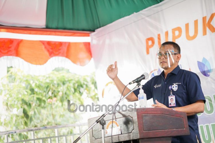 Direktur Utama Pupuk Kaltim Rahmad Pribadi. (Humas Pupuk Kaltim)