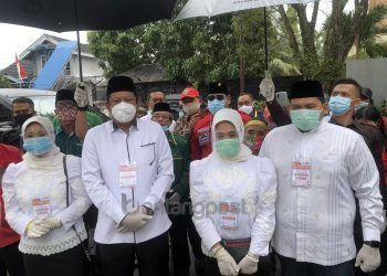 Basri-Najirah Daftar ke KPU