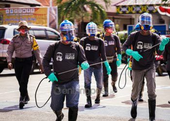 Disinfeksi Massal Pupuk Kaltim Efektif, Camat Dukung Kesinambungan Program