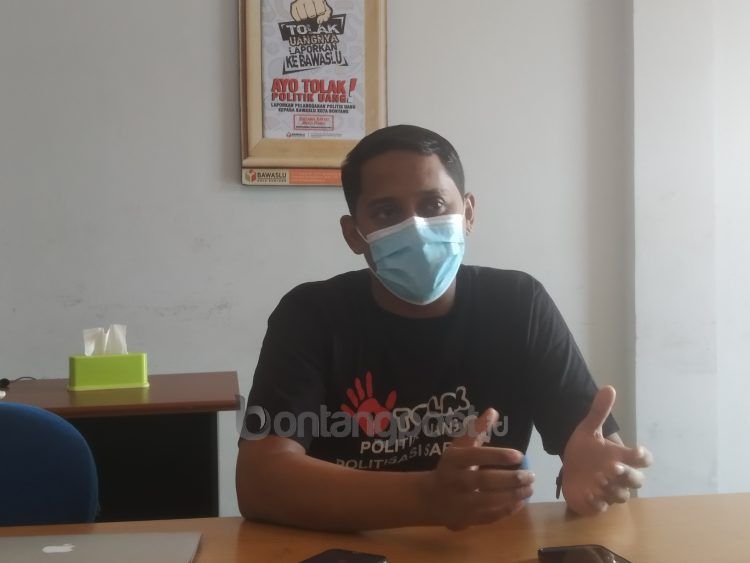 Koordinator Divisi Hukum Penindakan, Pelanggaran dan Sengketa Bawaslu Bontang, Aldy Artrian