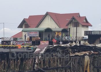 Kelurahan Bontang Kuala Hanya Buka Satu Posko Bantuan Kebakaran