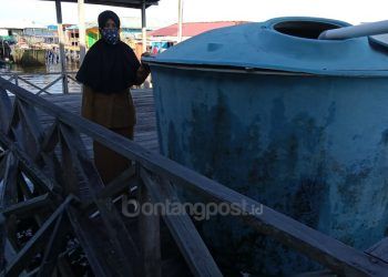 Proyek Penyaringan Air Dihapus, Sekolah Hanya Bisa Berharap Tampungan Air Hujan