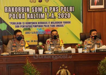 Kapolda Kaltim Minta Bidang SDM Pertahankan Prestasi