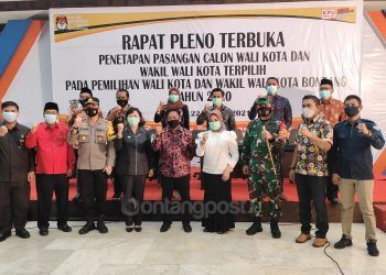 Sah, KPU Tetapkan Basri-Najirah Pimpin Bontang