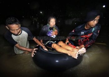 Banjir Terburuk di Banua, Bayi 10 Bulan Hanyut