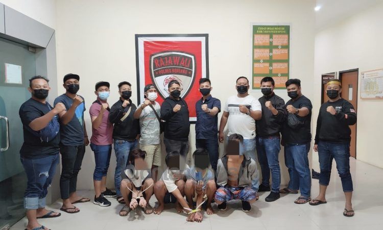 Tersangka curanmor diamankan Tim Rajawali Polres Bontang