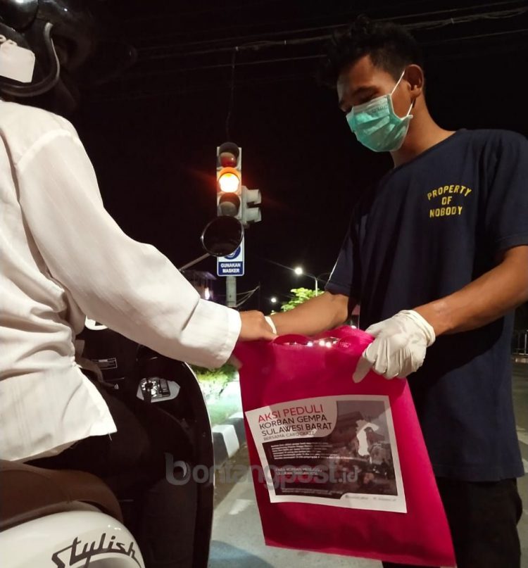 Penggalangan dana untuk korban gempa di Sulbar dan banjir di Kalimantan Selatan.