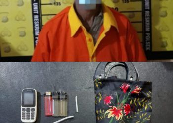 Pria Paruh Baya Ditangkap karena Terlibat Narkoba