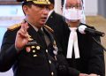 Kapolri Jenderal Listyo Sigit Prabowo saat dilantik. (jpnn)