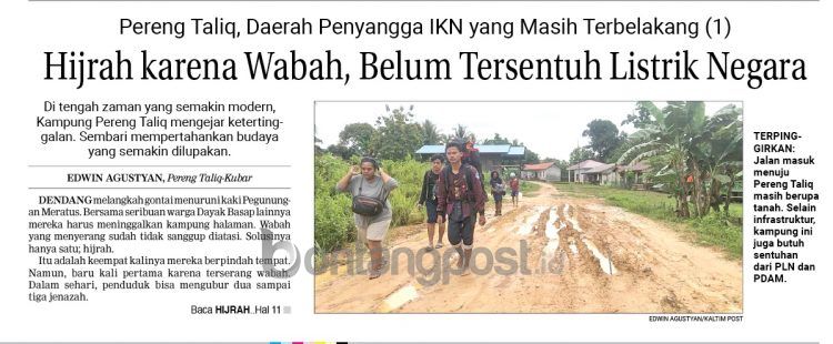 Potongan berita yang menjadi juara nasional