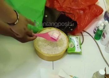 Warga Tanjung Laut Simpan Sabu Dalam Beras