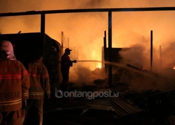 Pasar Loktuan Ludes Terbakar, 1 Meninggal