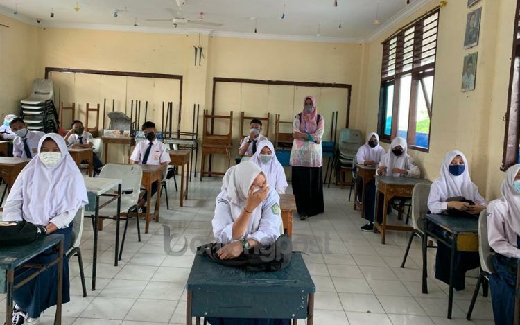 Suasana pembelajaran di sekolah. (Dokumentasi KPAI)