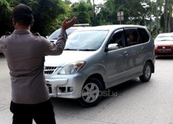Tak Berkepentingan Dilarang Masuk Kukar, 30 Kendaraan Diarahkan Kembali ke Samarinda