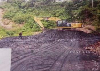 Dua Penambang Ilegal di Dekat Kuburan Korban Covid-19 Ditangkap