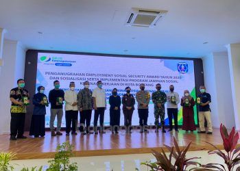 7 Perusahaan Terima Penganugerahan Employment Sosial Security Award dari BPJAMSOSTEK Cabang Bontang