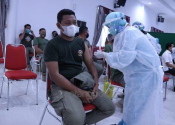 Vaksinasi Tahap Kedua di Bontang Dimulai