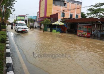 10 Titik di Api-Api Terendam Banjir