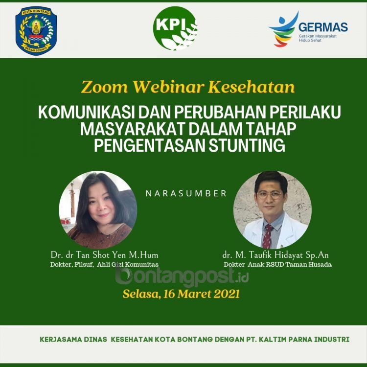 Pelaksanaan zoom webinar oleh PT KPI.