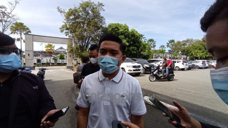 Andi Faizal beberkan 3 opsi pemenuhan air bersih di Bontang. (Fitri Wahyuningsih/bontangpost.id)