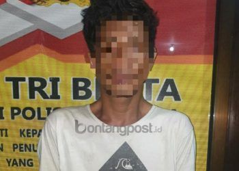 Maling Ponsel di Jalan Poros Bontang Dibui