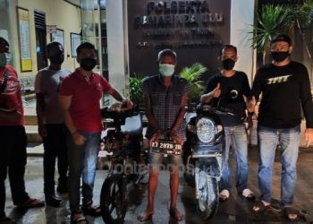 Juru Parkir Nekat Curi Motor