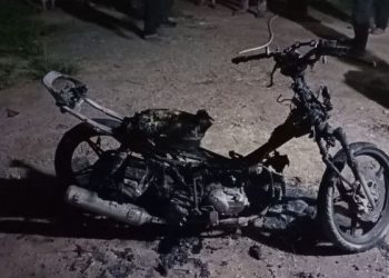 Terbakar Cemburu, Pria Bakar Motor Pacar Sang Mantan