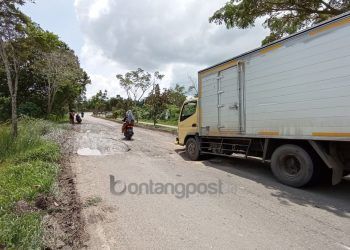 Jalan di Bontang Belum Dukung Kawasan Industri