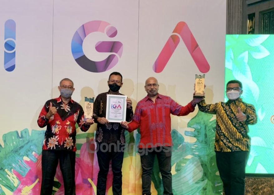 Konsisten dalam Pengembangan Masyarakat Berwawasan Lingkungan, PT KNI Raih Penghargaan Indonesia Green Awards 2021 1