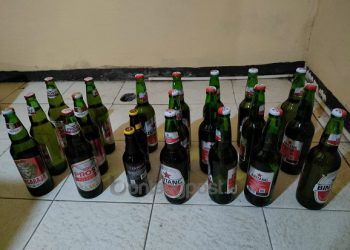 Puluhan Miras Ilegal Disita Polisi