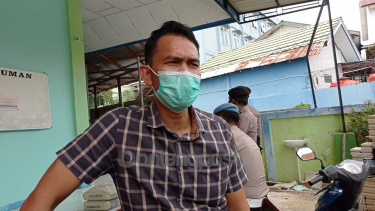 Kasat Reskrim Polres Bontang belum mau membeberkan jumlah dan identitas tersangka kasus korupsi lahan bandara Bontang. (Fitri Wahyuningsih/bontangpost.id)