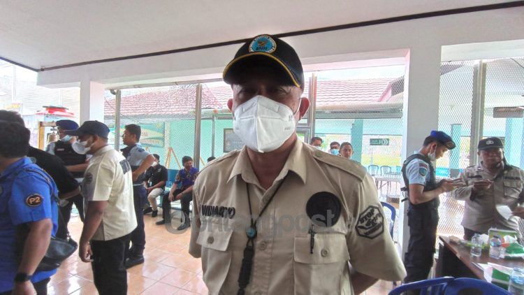 Kasi Pemberantasan BNNK Bontang, AKP Winaryo bilang pelantikan Wali Kota Bontang terpilih, Basri Rase jadi penanda perang lawan narkoba di lingkup Pemkot Bontang. (Fitri Wahyuningsih/bontangpost.id)
