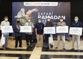 Safari Ramadan, PKT Salurkan Bantuan Operasional Bagi Masjid dan Musala Sekitar Perusahaan