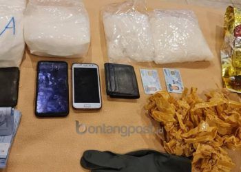 3,5 Kg Sabu dari Malaysia Disita Polisi, 3 Tersangka Ditangkap