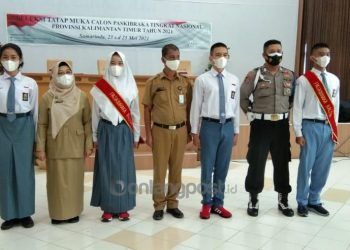 Bikin Bangga, Murid SMA Vidatra Bontang Lolos Paskibraka Nasional 2021