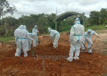 Insentif Petugas Pemakaman Cair, Disinfeksi Menunggu
