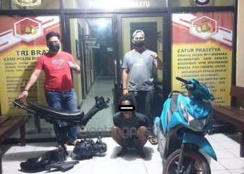 Curi Motor, Dipreteli Lalu Dijual, Residivis Dibui Lagi