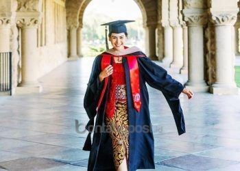 Maudy Ayunda Lulus S2 di Stanford University