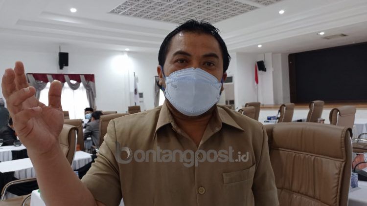 Wakil Ketua DPRD Bontang, Agus Haris (Fitri Wahyuningsih/bontangpost.id)