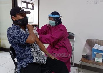 Realisasi Vaksinasi Rendah, Tim Satgas Sebut Pedagang Pasar Tamrin Takut Divaksin