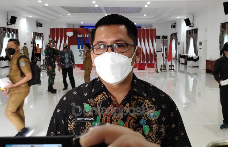 Kepala BNNK Bontang Widdy Harsono (Nasrullah/bontangpost.id)