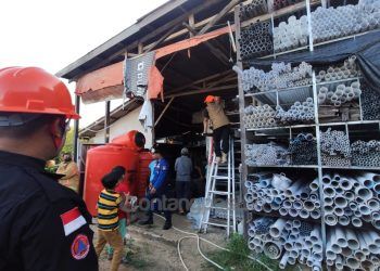 Sehari Dua Kali Kebakaran, Toko Bangunan di Loktuan Nyaris Ludes