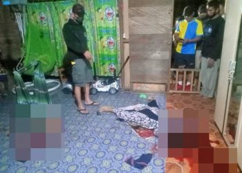 Suami di Bengalon Tebas Istri, Anak Disembelih di Ayunan