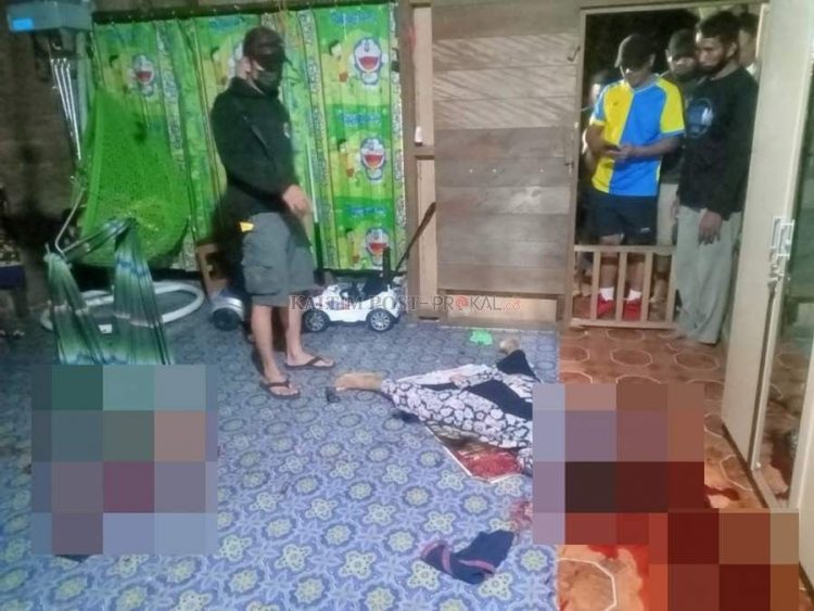 Polisi mendatangi lokasi kejadian perkara.
