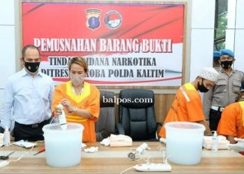 Kasus Covid-19 Naik, Narkoba Tidak Turun, Peredaran di Kaltim Kian Meluas