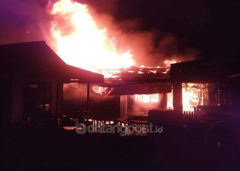 13 Rumah di Samarinda Seberang Terbakar
